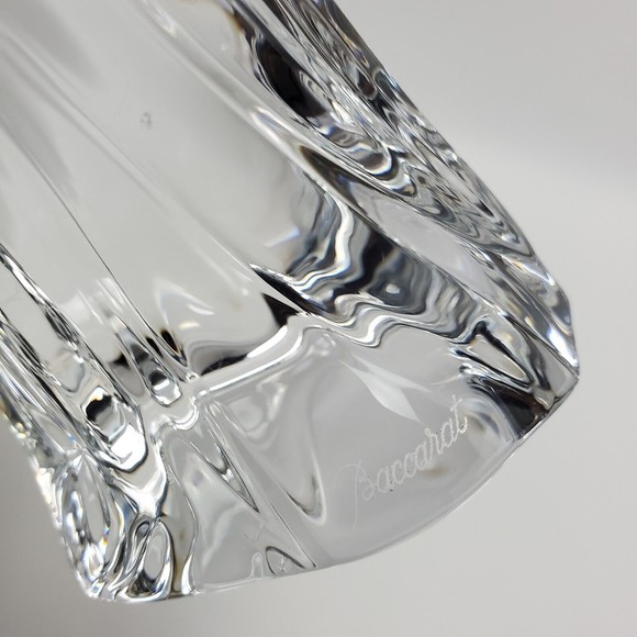 Baccarat France Crystal Mother And Child Nativity Figurine Signed 9 Inches - Picture 11 of 11